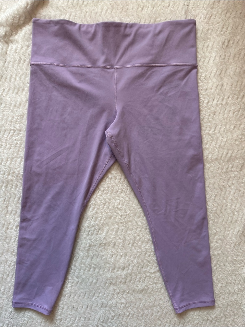 Athleta Ultra High Rise Elation 7/8 Tight Leggings Lilac Purple Womens XL